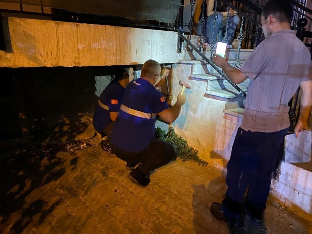 Morati Gaz Bölgesi 3'te doğal gaz tüpü patladı