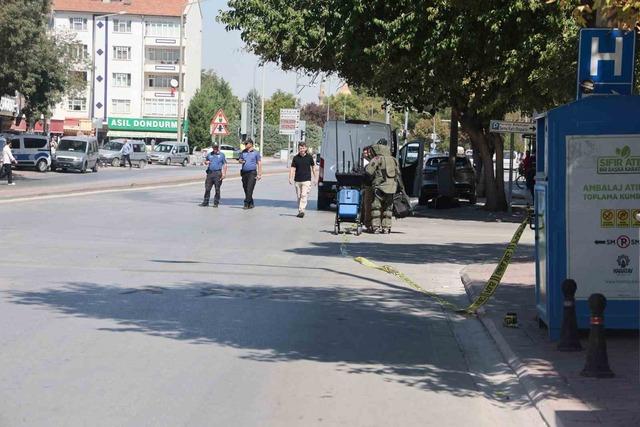 Trafiğe giden yolu kapatan şüpheli bavul asılsız 4