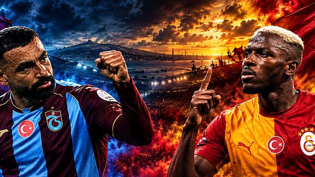 Trabzonspor-Galatasaray Derbisine Saatler Kala Her Şey Netleşti