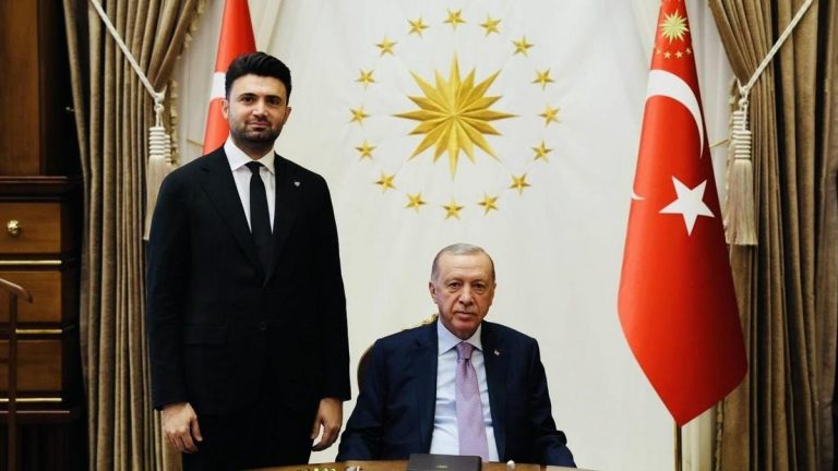 Bursaspor Başkanı Enes Çelik, Cumhurbaşkanı Erdoğan'la görüştü!