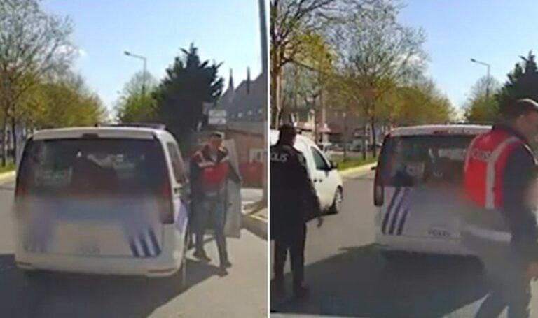 Sürücüye ‘kafana sıkarım’ demişti: O polis görevden uzaklaştırıldı – Son Dakika Türkiye Haberleri