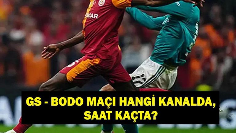 Galatasaray-Bodo/Glimt Maçı Ne Zaman? GS Bodo Maçı Hangi Kanalda, Saat Kaçta? Maçın Hakemi Michael Oliver Oldu!
